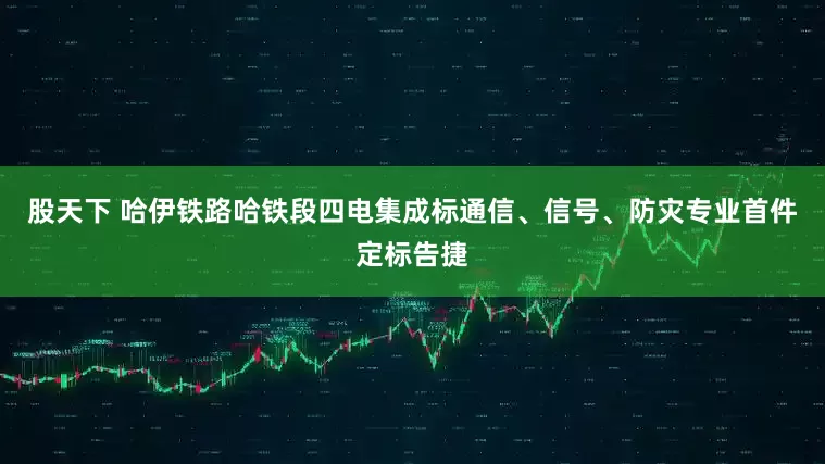 股天下 哈伊铁路哈铁段四电集成标通信、信号、防灾专业首件定标告捷
